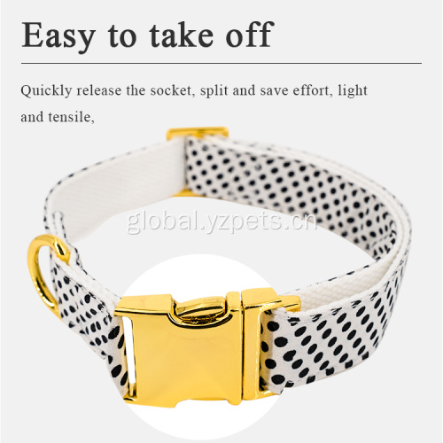 Classic Collar Adjustable Outdoor Pet Dog Collar Leash Factory